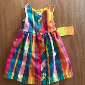 Host Pick! Penelope Mack Plaid Dress- 12 mo. Tags still on.